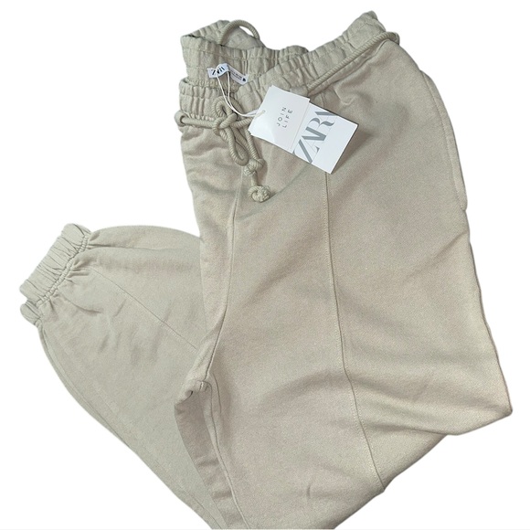 NWT ZARA Knit Joggers - Picture 1 of 12